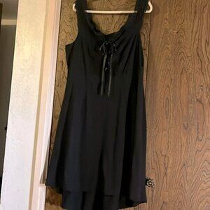 Vintage Lace corset style Daang Goodman Tripp NYC Goth Dress 3X
